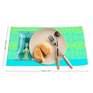 Engraving Window : Heat Resistant Placemats  - 11.8" x 17.7" -  30cm x 45cm - 4 Sheets Per Set - Free standard shipping