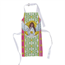 Load image into Gallery viewer, Good Fortune Angel : Kids’ apron - 20&quot; x 15&quot;  -  Free standard shipping
