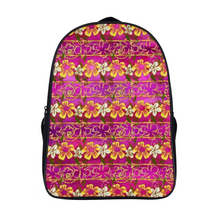 Load image into Gallery viewer, Golden Daisies Magenta : Backpack lightweight - 11&quot; x 15.7&quot; x 6.3&quot; - Free standard shipping
