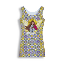 Load image into Gallery viewer, Original Art - Vassia Sarri Creations, Prosperity Angel for your mini dress, to bring positive vibes in your life and reprogram your subconscious, so you become open towards prosperity opportunities
