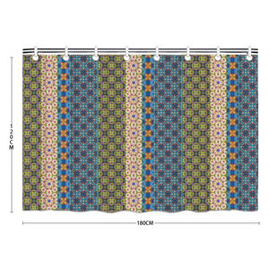 Byzantium Garden : Bath Shower Curtain – 12 different sizes – Free standard shipping