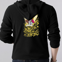 Load image into Gallery viewer, Prosperity Angel : Unisex Zippered Hoodie Cotton (50%) Gildan 88600 - XS to 2XL
