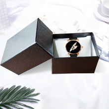 Load image into Gallery viewer, Angelic Feathers : Quartz Watch metallic bracelet, Magnetic Buckle - Bronze Frame - Many Metallic Bracelet Colors - in premium gift box - 1.3 × 1.3&quot; - Free standard shipping
