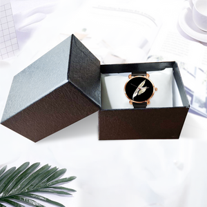 Angelic Feathers : Quartz Watch metallic bracelet, Magnetic Buckle - Bronze Frame - Many Metallic Bracelet Colors - in premium gift box - 1.3 × 1.3" - Free standard shipping