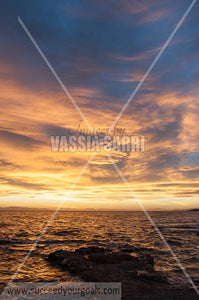 waves - sunset Sea - Sea coast - Landscape Nature 212017-659-622