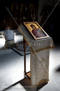 Praying, Greece, Orthodox christian Church, Eastern Christian - 312017-448-445