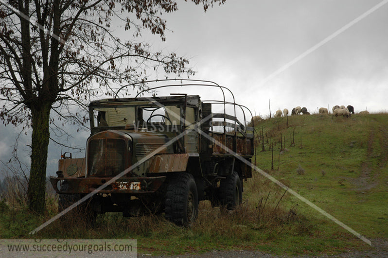 Cars destroyed - abandoned – derelict - 312017-50-48