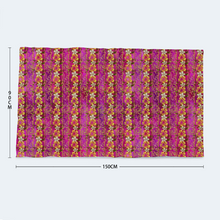 Load image into Gallery viewer, Golden Daisies - Magenta pattern: Large body towel for Bath and the sea - 35&#39;&#39; x 59&#39;&#39; -  90cm x 150cm  - Free standard shipping
