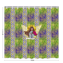 Load image into Gallery viewer, Prosperity Angel : Bath Shower Curtain – 12 different sizes – Free standard shipping
