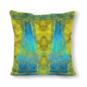 Bollywood glam: Square Canvas pillow case - Double side printing - 2 sizes - Free standard shipping