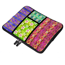 Load image into Gallery viewer, Golden daisies complex pattern : Briefcase sleeve - multi sizes - available for 10&quot; / 12&quot; / 13&quot; / 15&quot; / 17&quot; laptops or tablets  -  Free standard shipping
