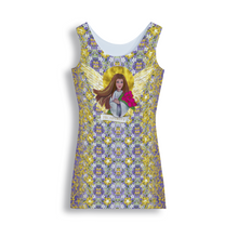 Load image into Gallery viewer, Prosperity Angel : Tank Mini stretchy Dress - Polyester - Free standard shipping
