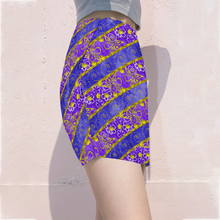 Load image into Gallery viewer, Golden Daisies : Women All Over Print Elasticated short Waist Pencil Skirt -  Up to 2XL - Free standard shipping
