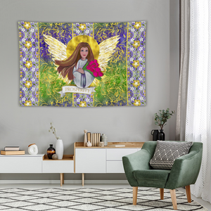 Prosperity Angel: Tapestries Multy purpose Decorative cloth