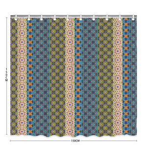 Byzantium Garden : Bath Shower Curtain – 12 different sizes – Free standard shipping