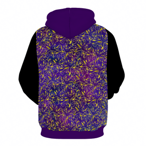 Nightfall Celebration 2: Sweater hoodie with pocket allover print  - Small Up to 7XL - Free standard shipping