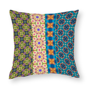 Byzantium Garden : Square Cotton pillow case - Double side printing - Multi sizes - Free standard shipping