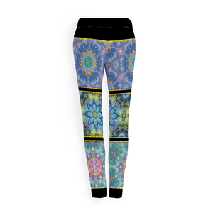 Magic Stardust pattern 2 : Leggings Yoga pants – Small  up to 3XL -  Free standard shipping