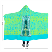 Load image into Gallery viewer, Engraving Window : Cloak  Hooded Blanket,  Polar Fleece-  3 Sizes: 40&quot;x50,  50&quot;x60&quot;,  60&quot;x80&quot;  - Free standard shipping
