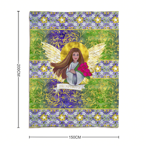 Prosperity Angel : Single Bed light quilts 50" x 79" – 150cm x 200cm -  Free standard shipping