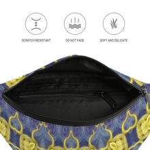 Load image into Gallery viewer, Magic Lotus : Waist bag Banana style - 36cm x 15cm - 14.2&#39;&#39; x 5.9&#39;&#39; -  Free standard shipping
