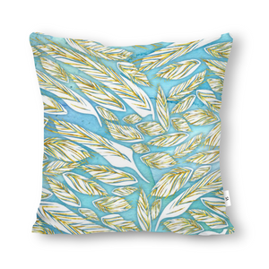 Angelic Feathers : Square Canvas pillow case - Double side printing - 2 sizes - Free standard shipping