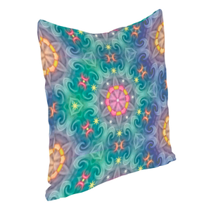 ms3: Square Canvas pillow case - Double side printing - 2 sizes - Free standard shipping