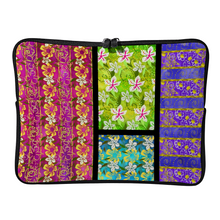 Load image into Gallery viewer, Golden daisies complex pattern : Briefcase sleeve - multi sizes - available for 10&quot; / 12&quot; / 13&quot; / 15&quot; / 17&quot; laptops or tablets  -  Free standard shipping
