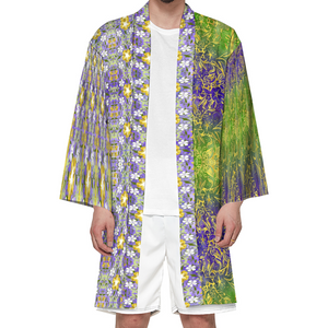 Prosperity Angel : Unisex Haori Kimono - idoors and outdoors fashionable jacket – Small up to 8XL - Free standard shipping