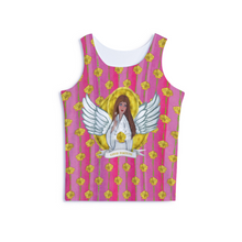 Load image into Gallery viewer, Good Fortune Angel : Stretchy tank top -Small to 5XL - Free standard shipping
