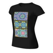 Load image into Gallery viewer, Magic Stardust : Fit T-Shirt for women (Fit shape) - Multi  Colors - 100% Cotton -  Free standard shipping
