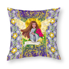 Load image into Gallery viewer, Prosperity Angel :  Square Cotton pillow case - Double side printing - Multi sizes - Free standard shipping
