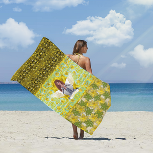 Health Angel : Large body towel for Bath and the sea - 35'' x 59'' -  90cm x 150cm  - Free standard shipping