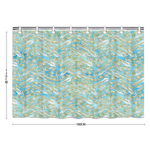 Angelic feathers : Bath Shower Curtain – 12 different sizes – Free standard shipping