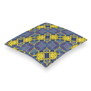 Magic lotus :  Square Cotton pillow case - Double side printing - Multi sizes - Free standard shipping