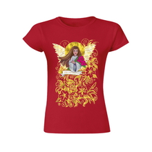 Load image into Gallery viewer, Prosperity Angel : Fit T-Shirt for women (Fit shape) - Multi  Colors - 100% Cotton -  Free standard shipping
