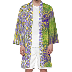 Prosperity Angel : Unisex Haori Kimono - idoors and outdoors fashionable jacket – Small up to 8XL - Free standard shipping