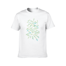 Load image into Gallery viewer, Angelic Feathers : Classic T-Shirt - multi colors - 100% Cotton – from XS to 5XL - Free standard shipping
