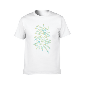 Angelic Feathers : Classic T-Shirt - multi colors - 100% Cotton – from XS to 5XL - Free standard shipping