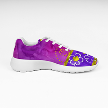 Load image into Gallery viewer, Golden Daisies Magenta : Ultra-Light Sneakers - Free standard shipping
