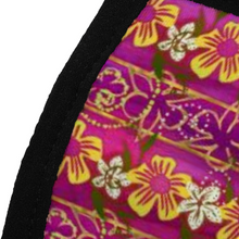 Load image into Gallery viewer, Golden Daisies Magenta Pattern : Adult Protection mask - Face Cover - 17cm x 13cm - 6.7&quot; x 5.1&quot; -  Free standard shipping
