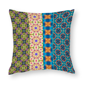 Byzantium Garden : Square Cotton pillow case - Double side printing - Multi sizes - Free standard shipping