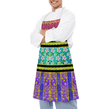 Load image into Gallery viewer, Golden Daisies mixed pattern : Adult apron -  27.5&quot; x 31.5&quot; - Free standard shipping
