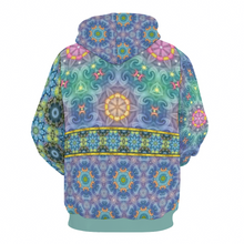 Load image into Gallery viewer, Magic Stardust : Sweater hoodie with pocket allover print  - Small Up to 7XL - Free standard shipping
