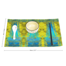 Load image into Gallery viewer, Bollywood Glam: Heat Resistant Placemats  - 11.8&quot; x 17.7&quot; -  30cm x 45cm - 4 Sheets Per Set - Free standard shipping
