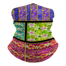 Load image into Gallery viewer, Golden daisies mixed pattern : Bandana -Face cover,  Multi-Function Headband for Adults - 50cm x 25cm / 19.6&#39;&#39; x 9.8&#39;&#39; - Free standard shipping
