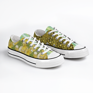 Health Angel : All Star style Unisex Low top Canvas Shoes - Free standard shipping