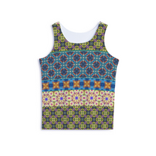 Load image into Gallery viewer, Byzantium Garden : Stretchy tank top -Small to 5XL - Free standard shipping
