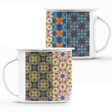 Load image into Gallery viewer, Byzantium Garden : Mug Enamel Camping Style - Heat-Resistant  - 10 Oz  - Free standard shipping
