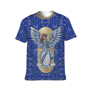 Beauty Angel: Original art by Vassia Sarri, decorates your shoes, clothes, jewelries, stationery, bedding and linen, as well as kitchen and drinkware items, in order to bring positive vibes in your life, and reprogram your subconscious towards joyous, healthy and prosperous opportunities.